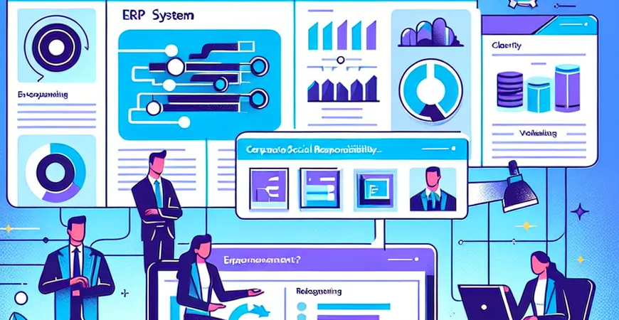 ERP系统是什么？它在企业社会责任管理中的作用